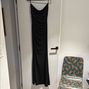 Black Maxi Dress - Katie May Surreal Gown Orig $250 - Medium - Worn Once